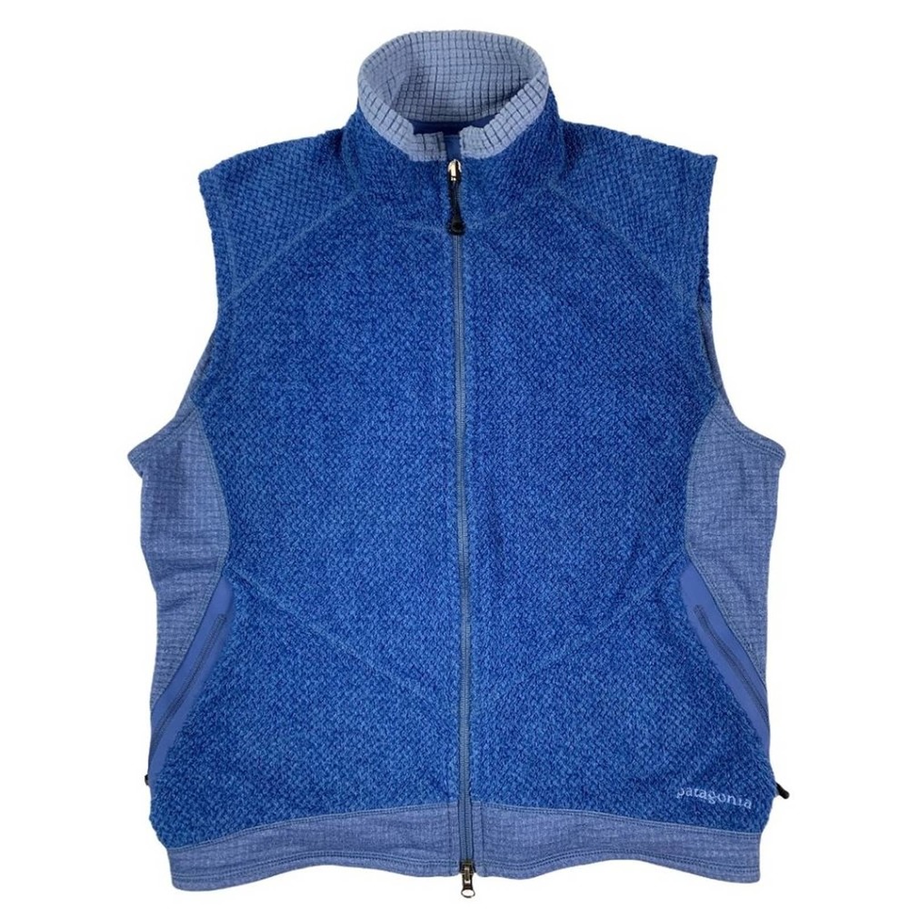 Patagonia Soft & Fuzzy Blue Vest
